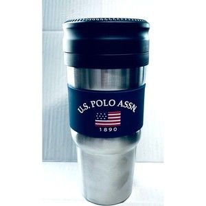 U.S. Polo Assn. Auto Counting Money Jar Disguised as Travel Mug